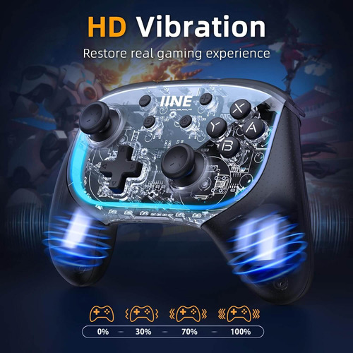 Control Joystick Inalámbrico Iine Elite Pro Para Switch / Pc