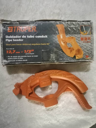 Doblador De Tubo Conduit 1/2  Marca Truper