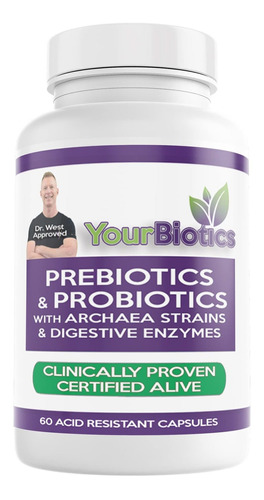 Yourbiotics Prebiticos Y Probiticos Para Mujeres Y Hombres C