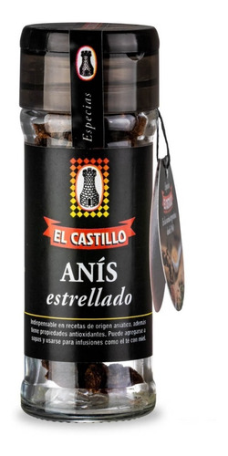 Anís Estrellado 15g Especiero El Castillo 5onzas