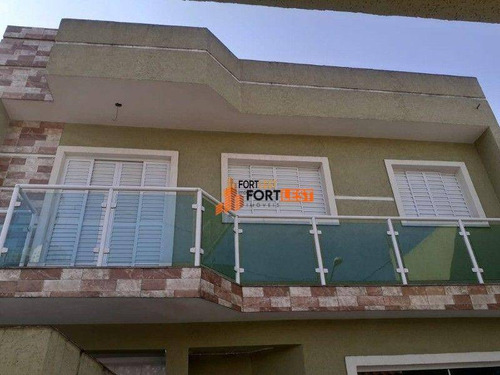 Imagem 2 de 12 de Sobrado Novo A Venda Em Tatuapé Conta Com 3 Dormitórios, Suíte, 2 Vagas.. - So0031