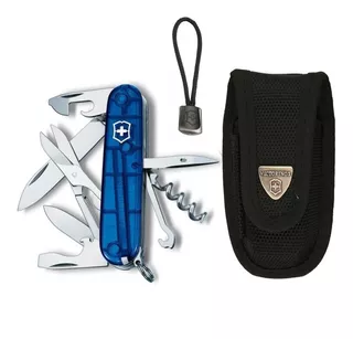 1.3703.t2 - Navaja Suiza Victorinox Climber Azul T. + Funda