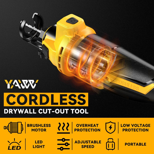Ferramenta De Corte Sem Fio De Drywall Para A Bateria Dewalt