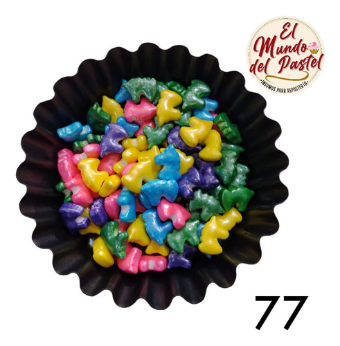 Mostacilla, Sprinkles 50 Gramos Modelo 77 Forma De Caballo