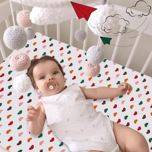 Fitted baby crib sheets on sale