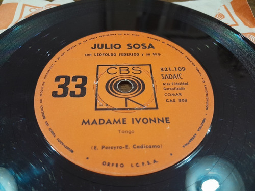 Simple - Julio Sosa - Madame Ivonne - María - 1963 - Exc