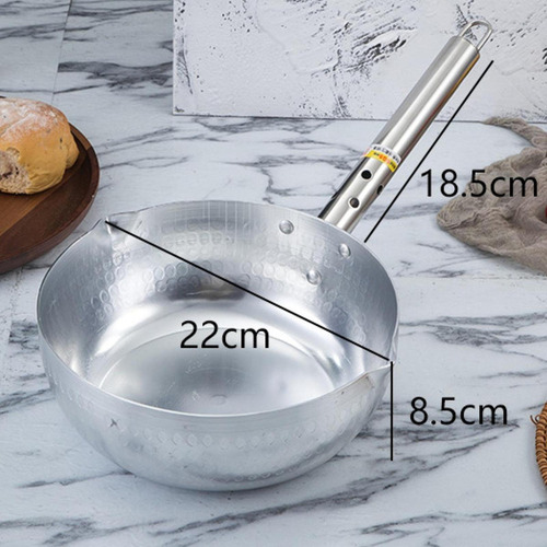Zzc Olla De Leche Japonesa Yukihira, Versátil Y Ligera, 22