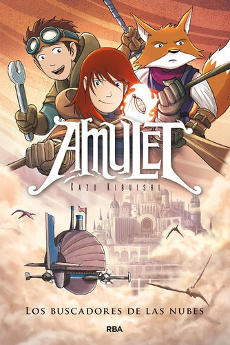 Amulet 3. Los Buscadores De Las Nubes, De Kibuishi Kazu. Editorial Rba Molino, Tapa Blanda En Español