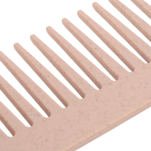 Wide Tooth Comb 10pcs Hair Detangling Styling Wheat Straw