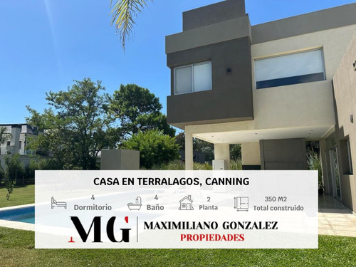 Casa En Alquiler Y Venta  Terralagos, Canning