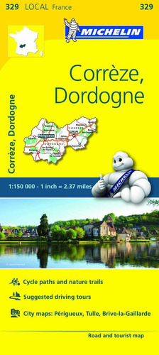 Mapa Local Correze Dordogne Francia 329 2016 - Vv. Aa.