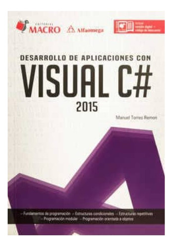 Desarrollo De Aplicaciones Con Visual C# 2015