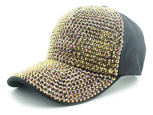 Gorra De Pedreria Con Brillos, Perfecta Para Regalo, Unisex