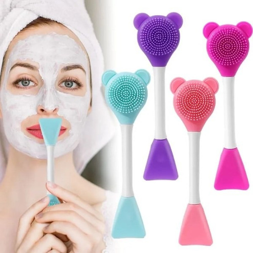 Brocha Para Aplicar Mascarilla 6 Piezas Dos Puntas
