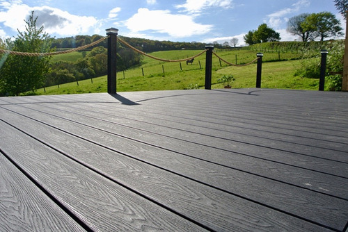 Decking  Wpc  1m2 Producto Exterior Madera Terrazas Piscina