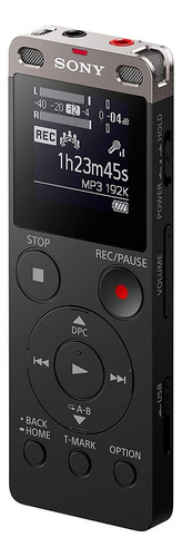 Grabadora De Voz Sony, 4gb, Microsd, Micrófono Estéreo