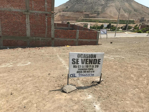 Imagen 1 de 12 de Terreno 90m2 -av. Principal- Urb. San Antonio De Pachacamac