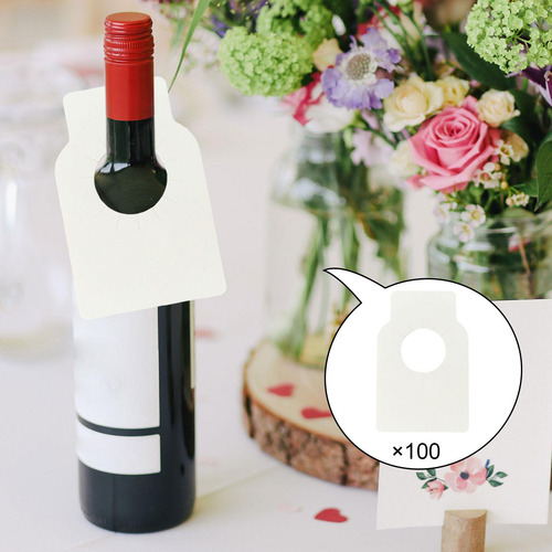 Etiquetas De Botellas De Vino De 100 Piezas, Etiquetas De