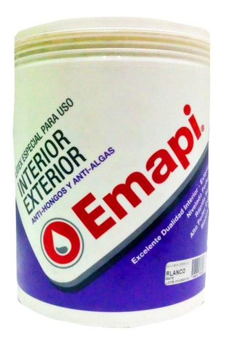 Latex Int/ext Antihongo Blanco Emapi 20 Lt Solo Envio