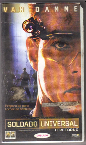 Vhs Soldado Universal - O Retorno, Van Damme - Dublado