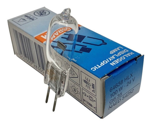 Foco 64460 Lampara Halogena 100w 24v G4 85492 64638 Osram