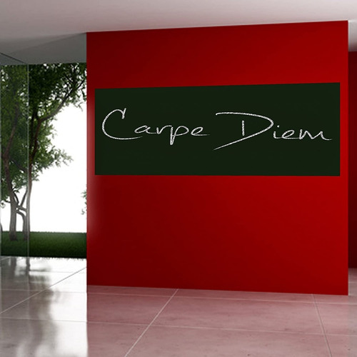 Imagen 5 de 6 de ¡ Pizarra Sticker Negra De Decoración Tablero 2m + Tizas !!