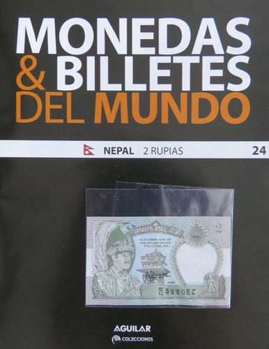 Monedas & Billetes Del Mundo Nepal  N° 24  Aguilar