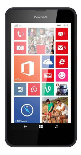 Celular Básico Nokia Lumia 635 8gb Wi-fi 4g Anatel Usado