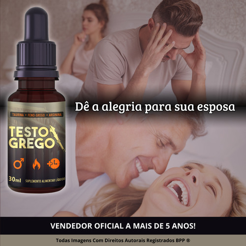 Kit: 1 Testo Grego 1 Power Gel + 1 Fone De Brinde Envio Full