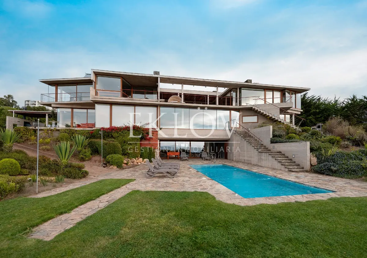 Imagen 1 de 30 de Exclusiva Casa Frente Al Mar Punta Pite Zapallar