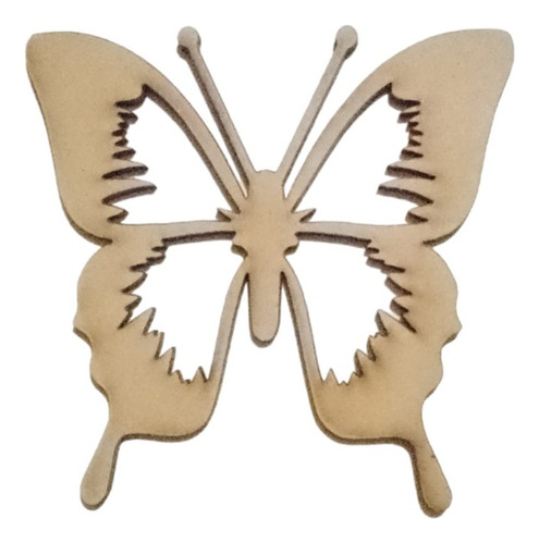 40 Piezas De Mariposa Modelo6 Mdf 10 Cm Decoración 