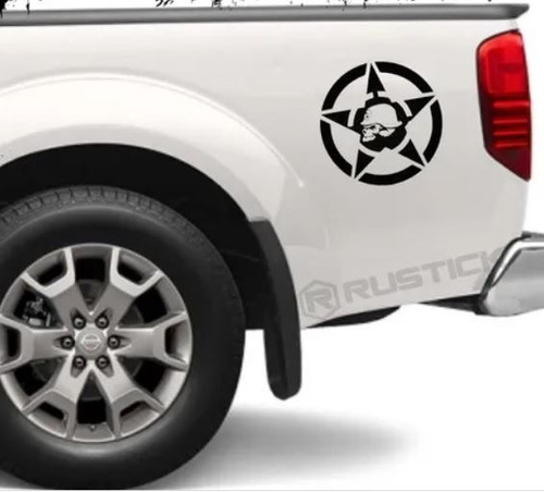 Calco Ploteo Metal Mulisha Auto Camioneta Tunning Calcos