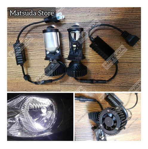 Focos Led H4 / Serie G6 / Kit Con Proyector / Línea Premium