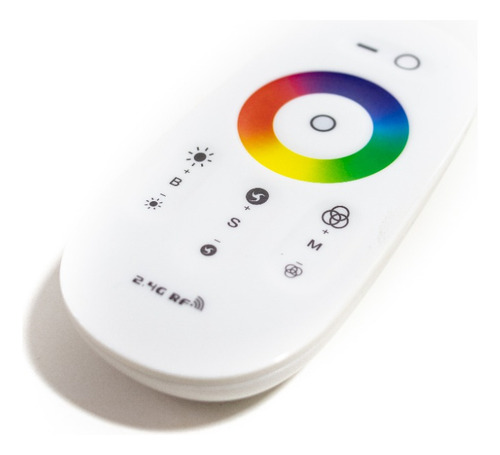 Controladora + Controle Rgb Touch Rf 2.4g P Fita Led Piscina Tensão De Operação 12v 127/220v