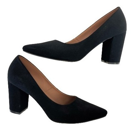 Imagen 4 de 8 de Zapatilla Dama Felipe Rentería Moda Casual Tacón Ancho Alto7
