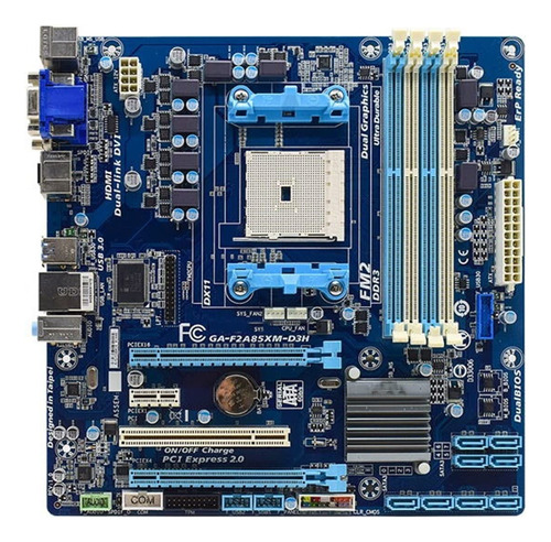 Placa Base Computadora Amd A85x Apta Para Gigabyte Fm2