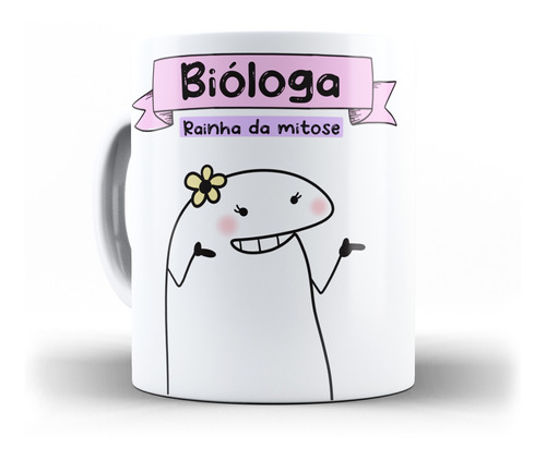 Caneca Flork Profissões Bióloga