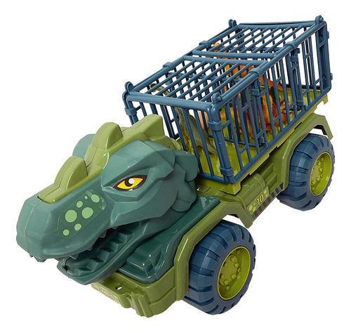 Camión De Transporte De Dinosaurios Playset, Vehículo De Tra