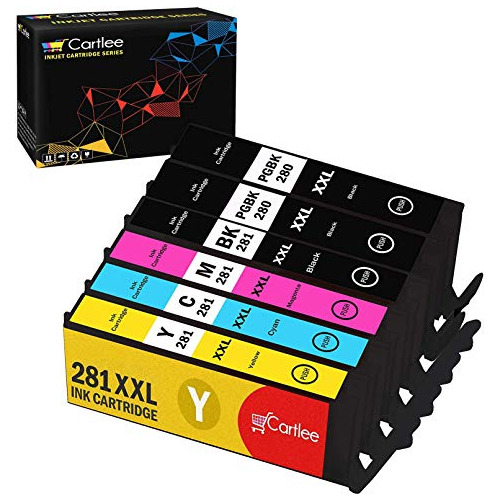 Pack De 6  S De Tinta Compatibles De Repuesto Pgi280xxl...