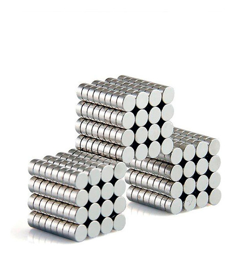 Iman Neodimio 50 Unidades Mini Imanes Potentes 3x3 Mm