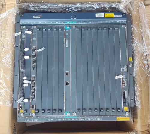 Olt Fiberhome An5116-06b Com 5 Gc8b 8 B+ C+ E Fonte -48v (Usado)