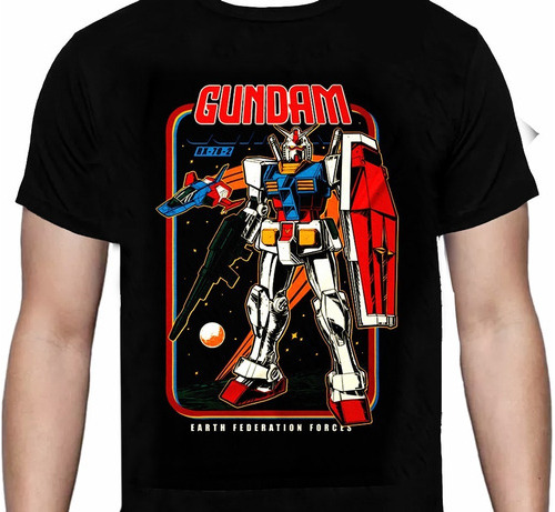 Gundam -  Mobile Suit Rx 78 2 - Polera Anime - Cyco Records