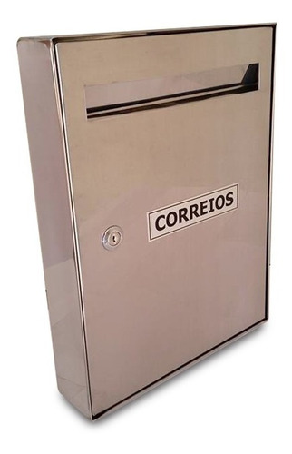 Caixa Correio Inox P/entrada De Prédio De 30cmalt X 25cmlarg