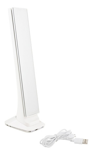 Luminária De Mesa Led C/relógio Solver Slm-101 - Prata