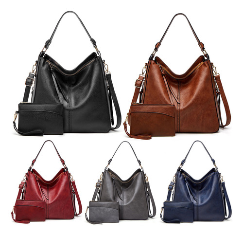 Bolsos De Cuero Hobo Bag Para Mujer