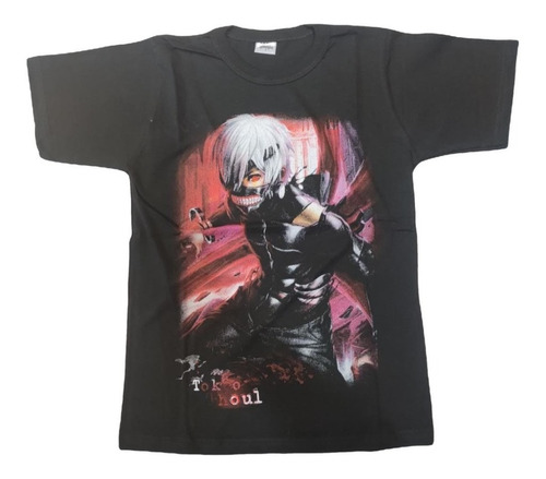 Remera Tokyo Ghoul Anime Excelente