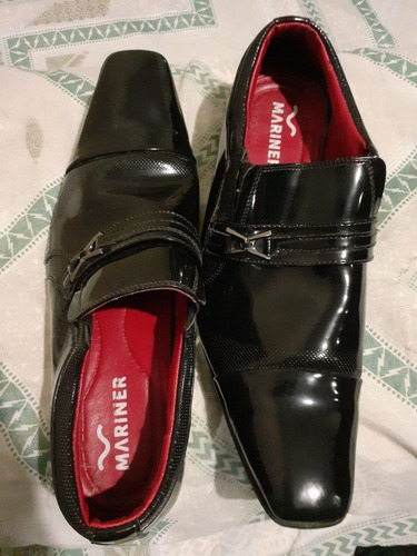 Imagem 2 de 5 de Sapato Social - Mariner. Semi Novo.