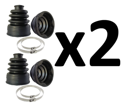 Kit 2 Guardapolvos De Homocinética Nissan B14