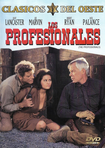 Los Profesionales Dvd Burt Lancaster Lee Marvin Jack Palance