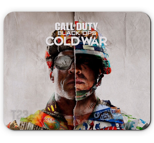 Mouse Pad Gamer Call Of Duty - Cod 21 X 17 Cm